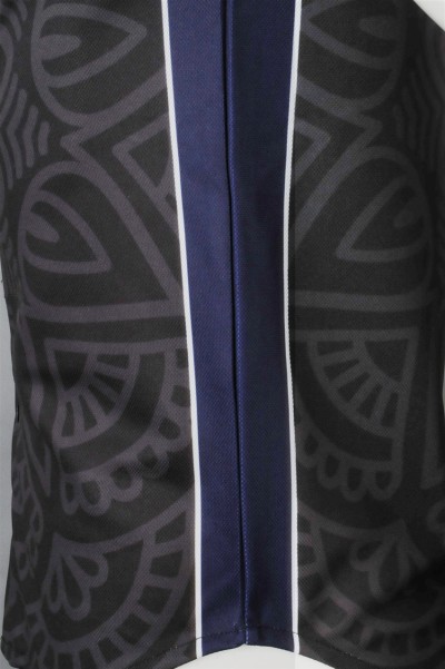 DS077 custom dart shirt design full printing dart shirt dart shirt manufacturer black detail view-3